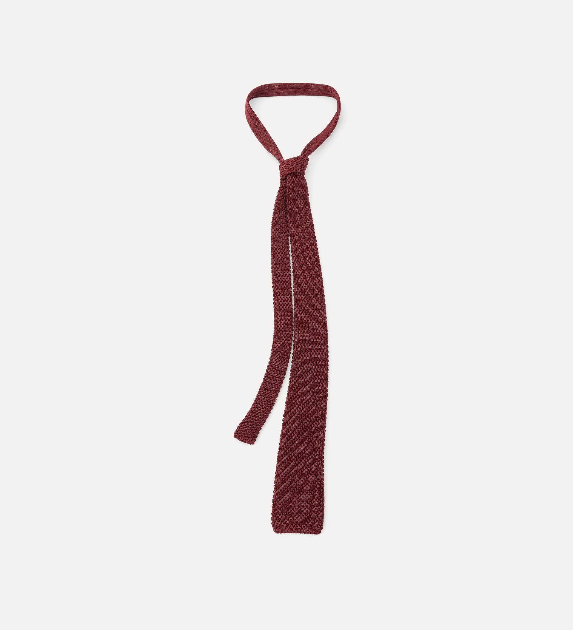 necktie in a moss–stitch pattern | forte_forte