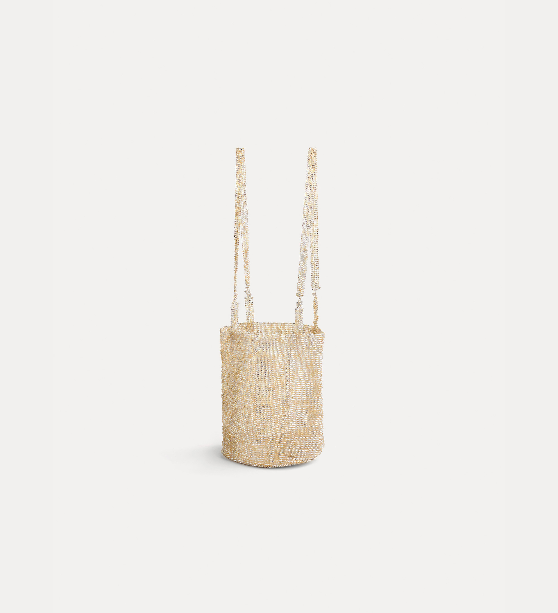 mini bag con perline di vetro | forte_forte