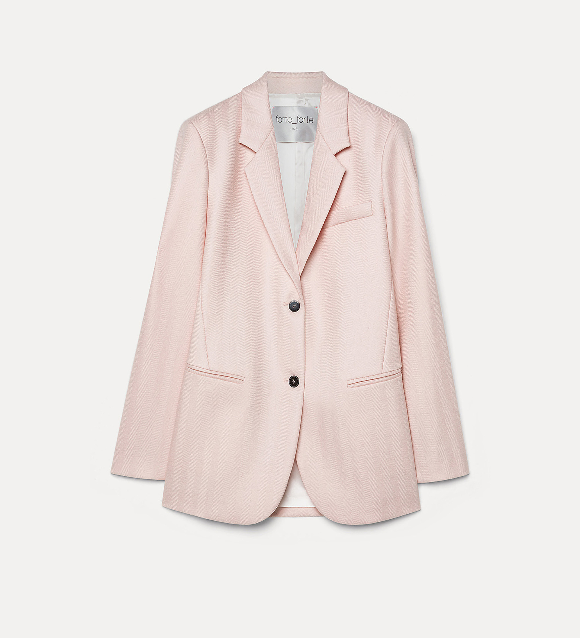 jacket in pure new wool | forte_forte