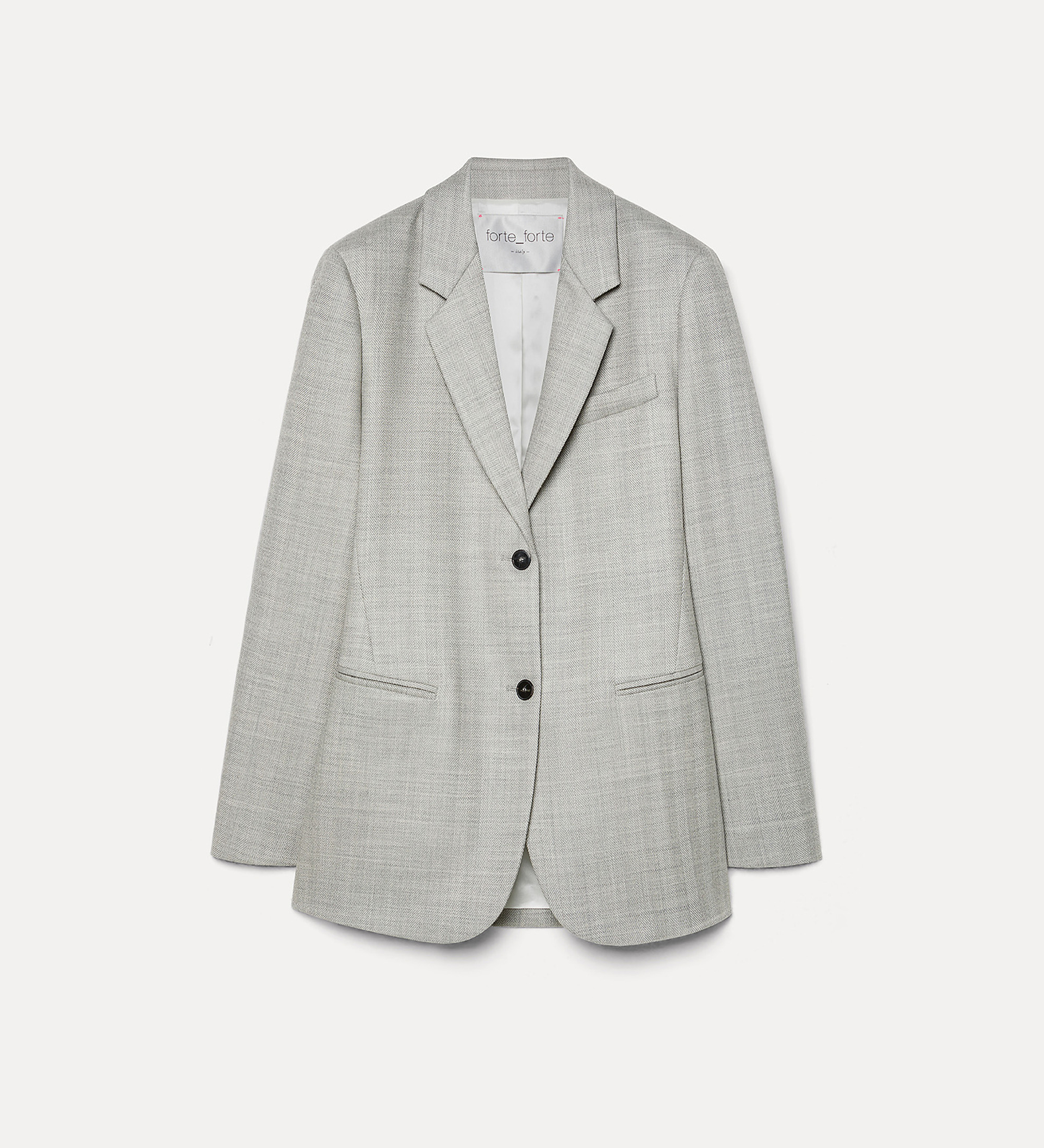 jacket in pure new wool | forte_forte