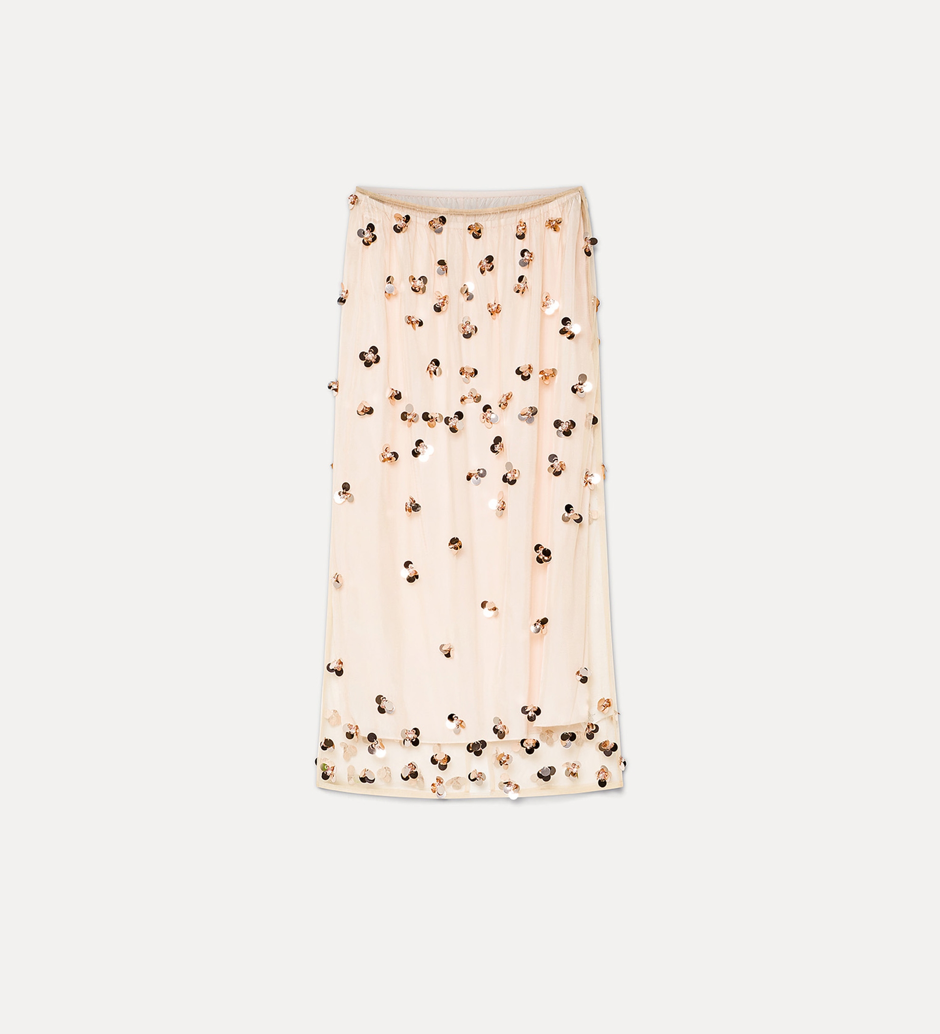 tulle skirt with “petites étoiles” embroidered details | forte_forte