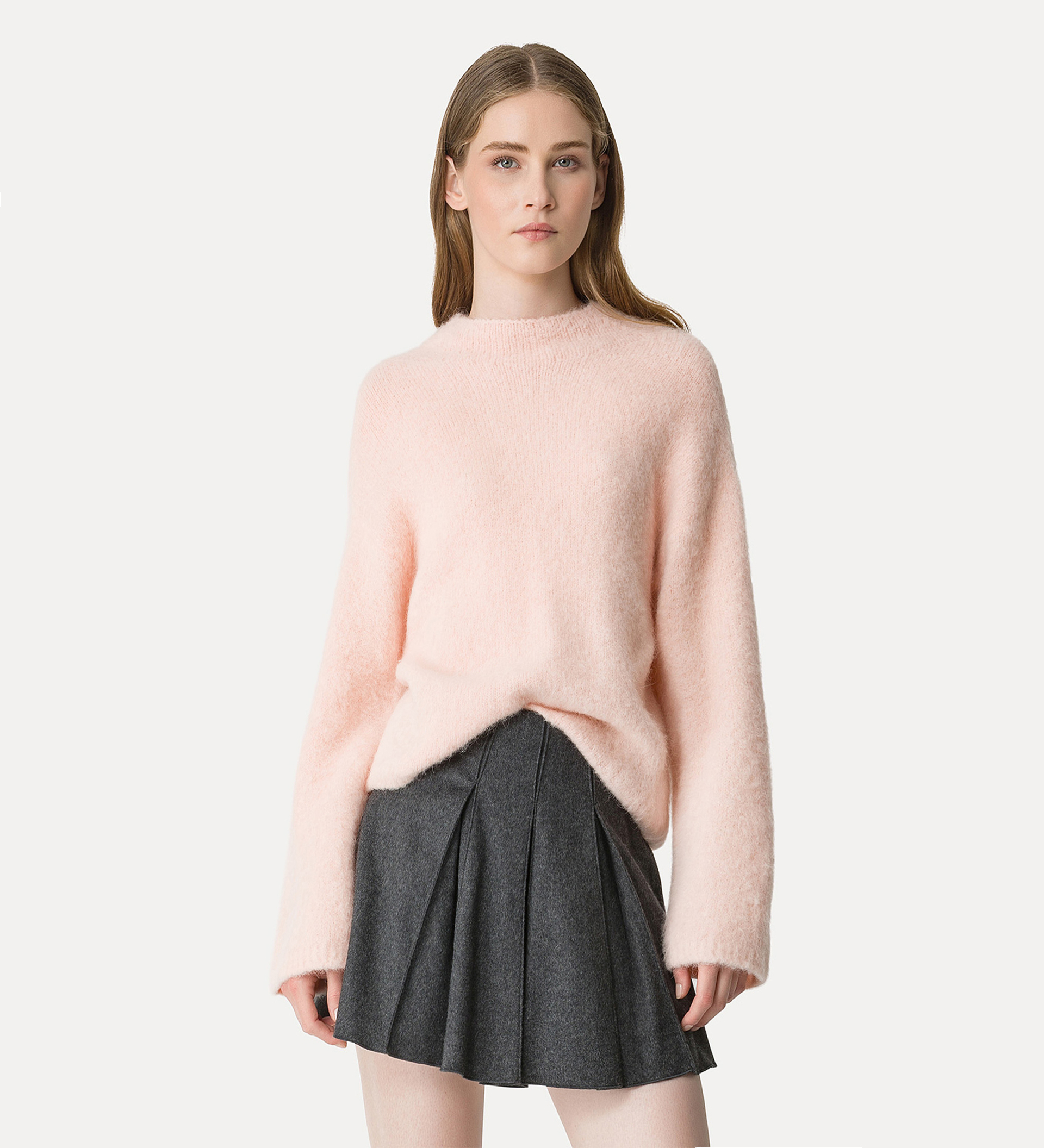 oversized knit in baby suri alpaca wool | forte_forte