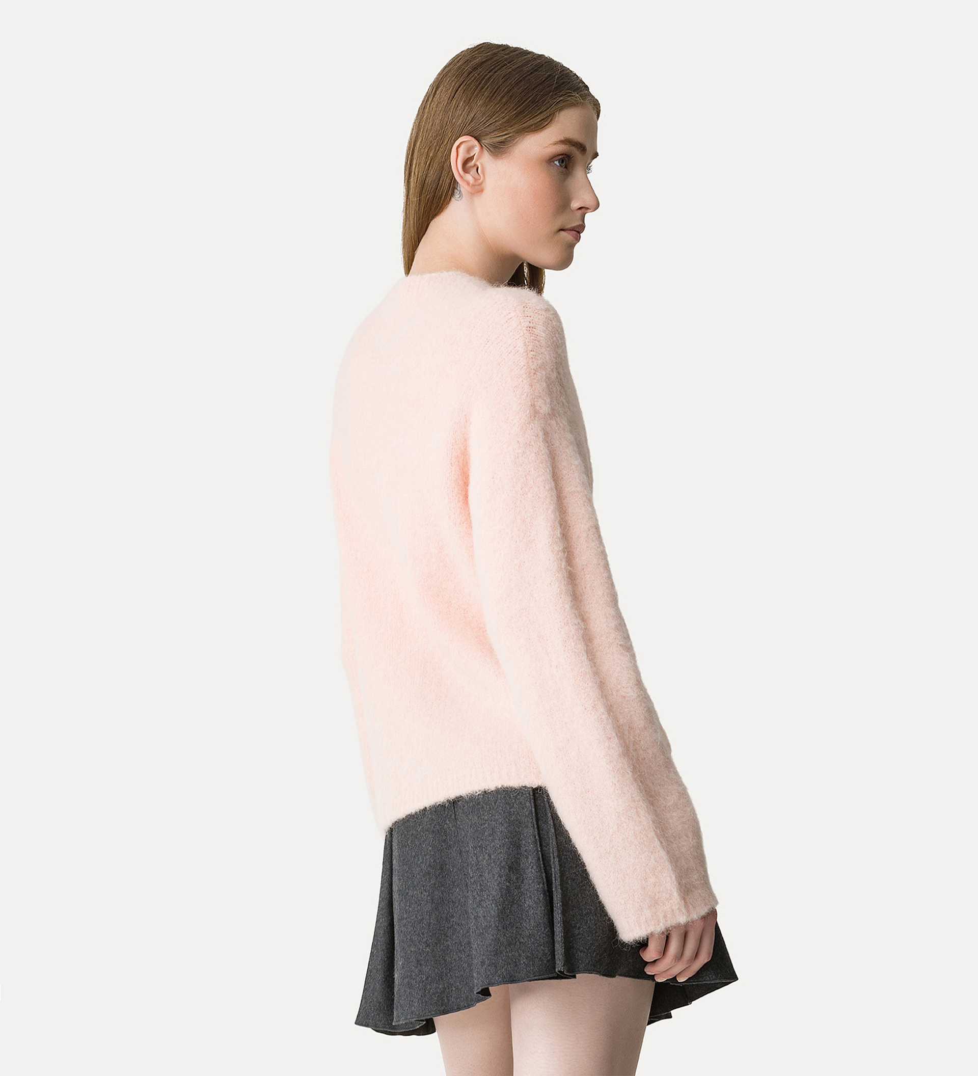 oversized knit in baby suri alpaca wool | forte_forte
