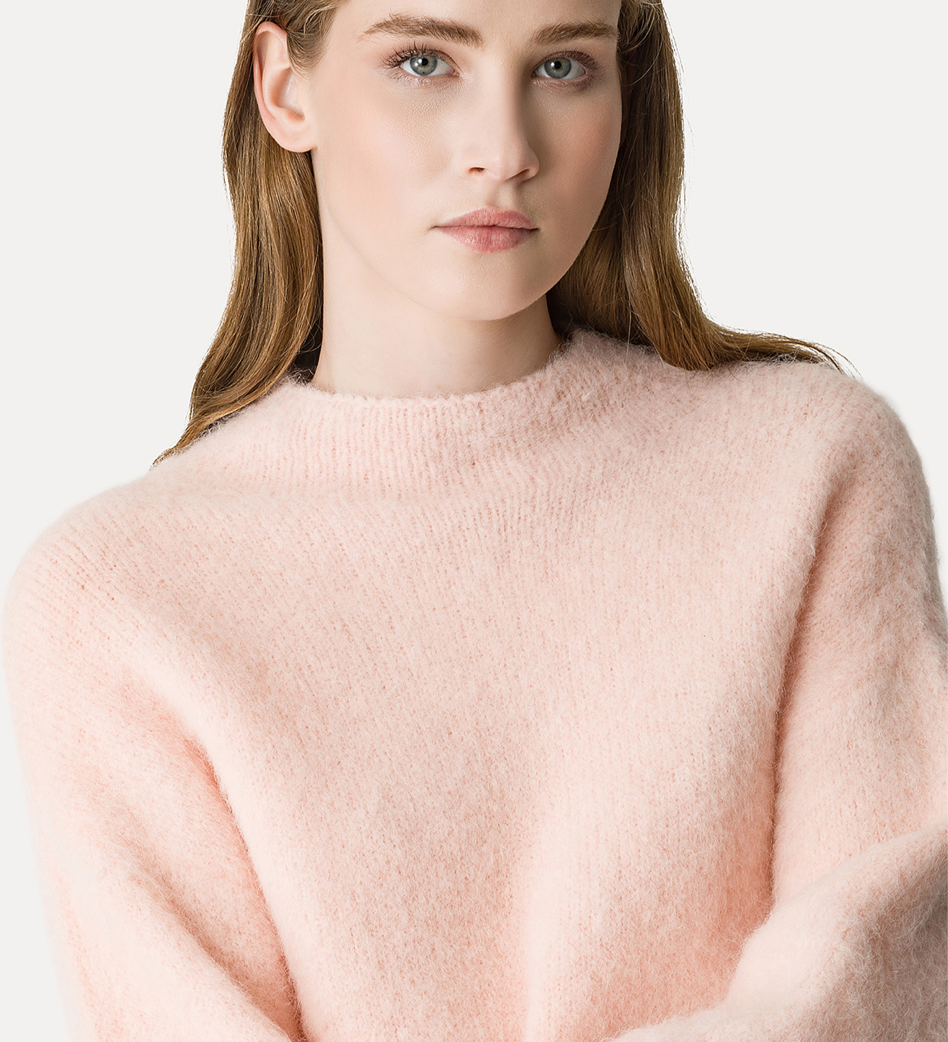 oversized knit in baby suri alpaca wool | forte_forte