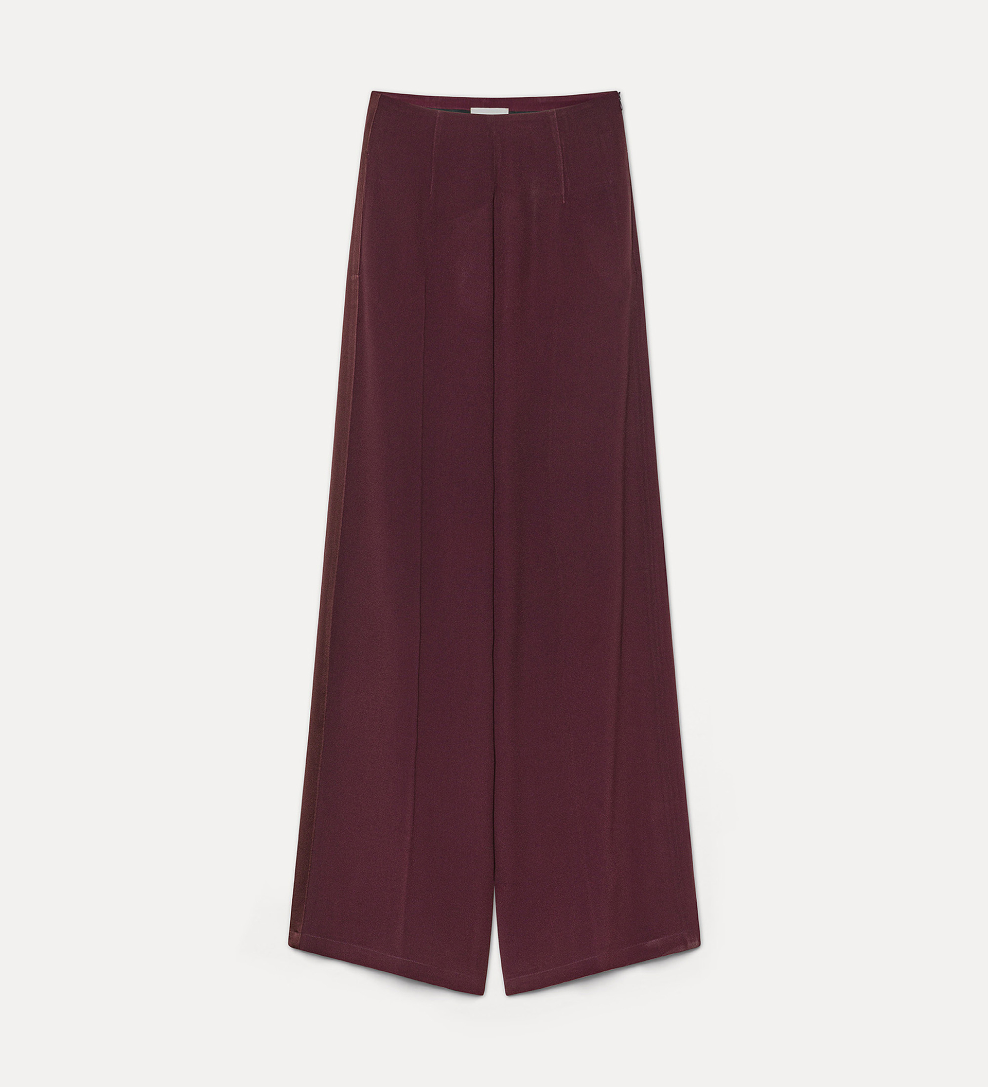 palazzo trousers in satin envers | forte_forte