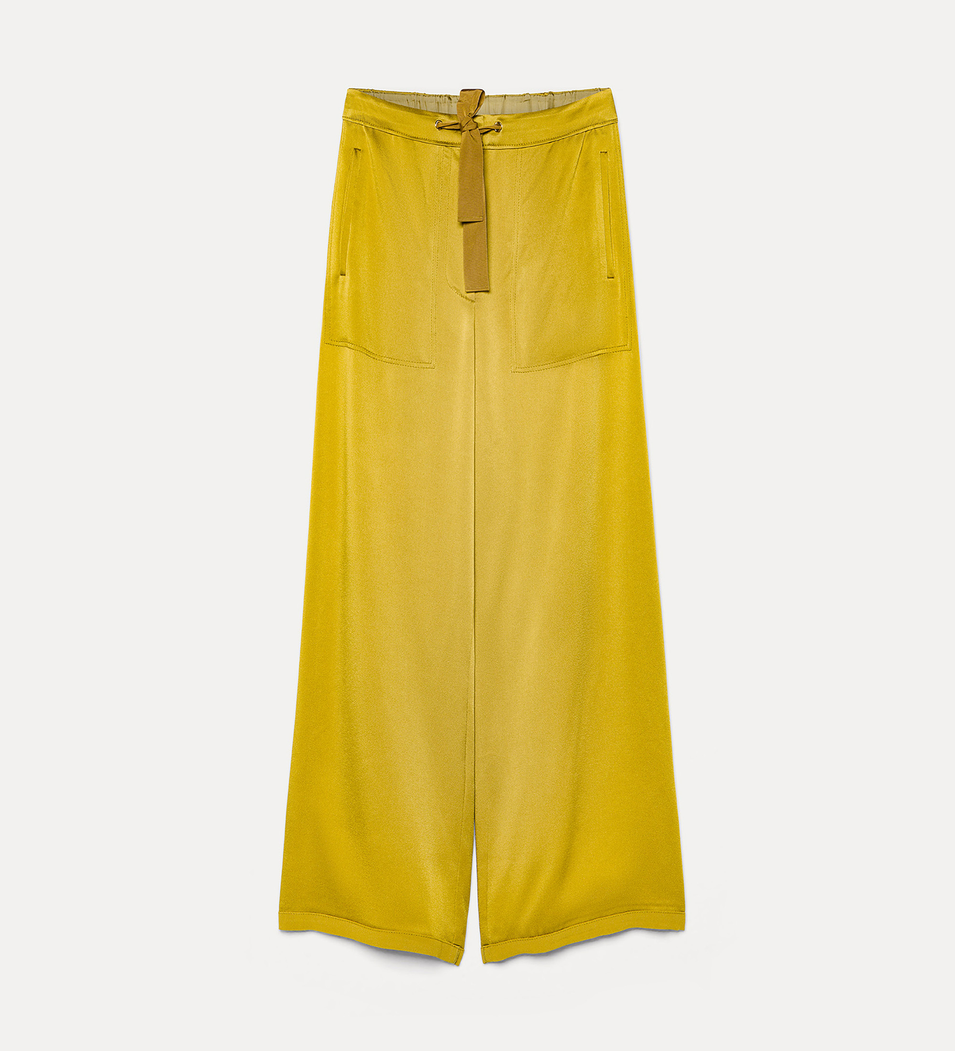 cargo trousers in satin envers | forte_forte