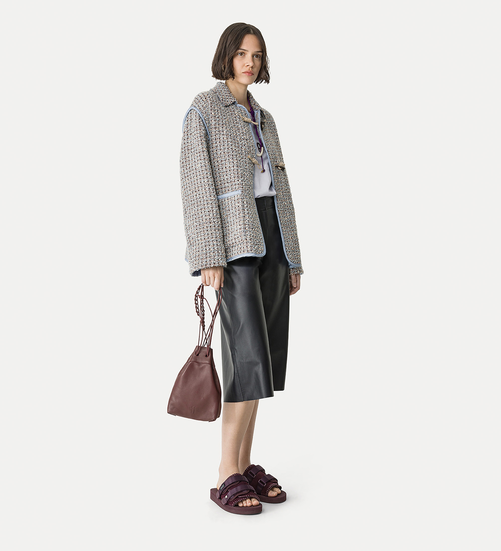 montgomery corto fancy tweed | forte_forte