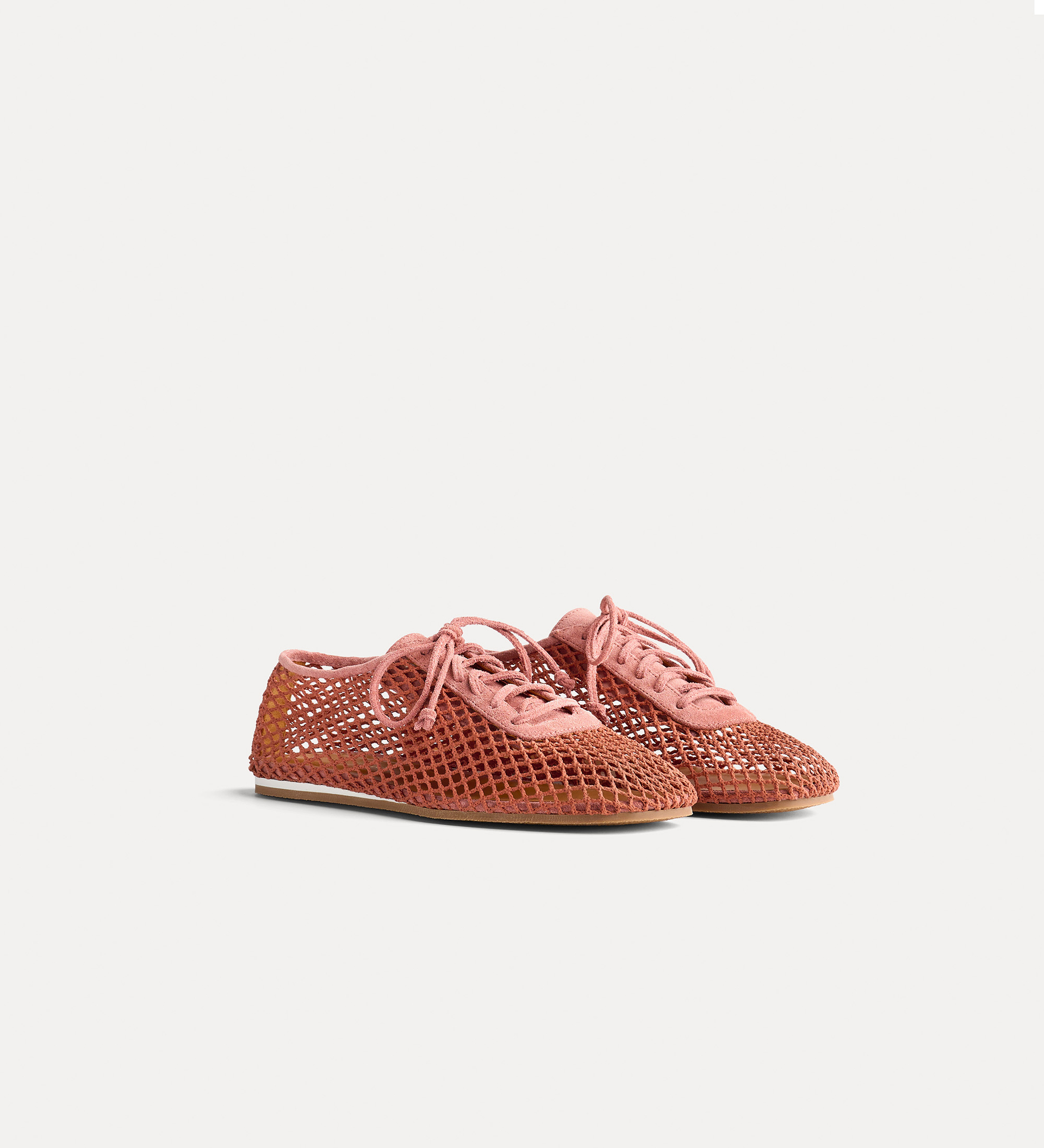 chaussures à lacets en résille | forte_forte