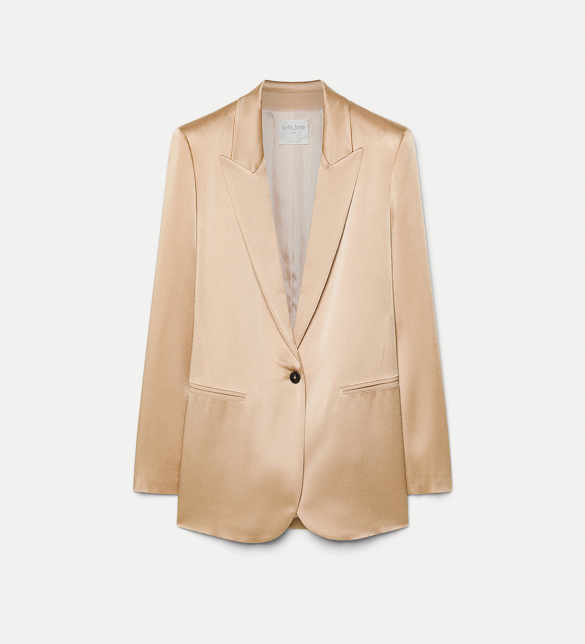 veste élégante en envers satin | forte_forte