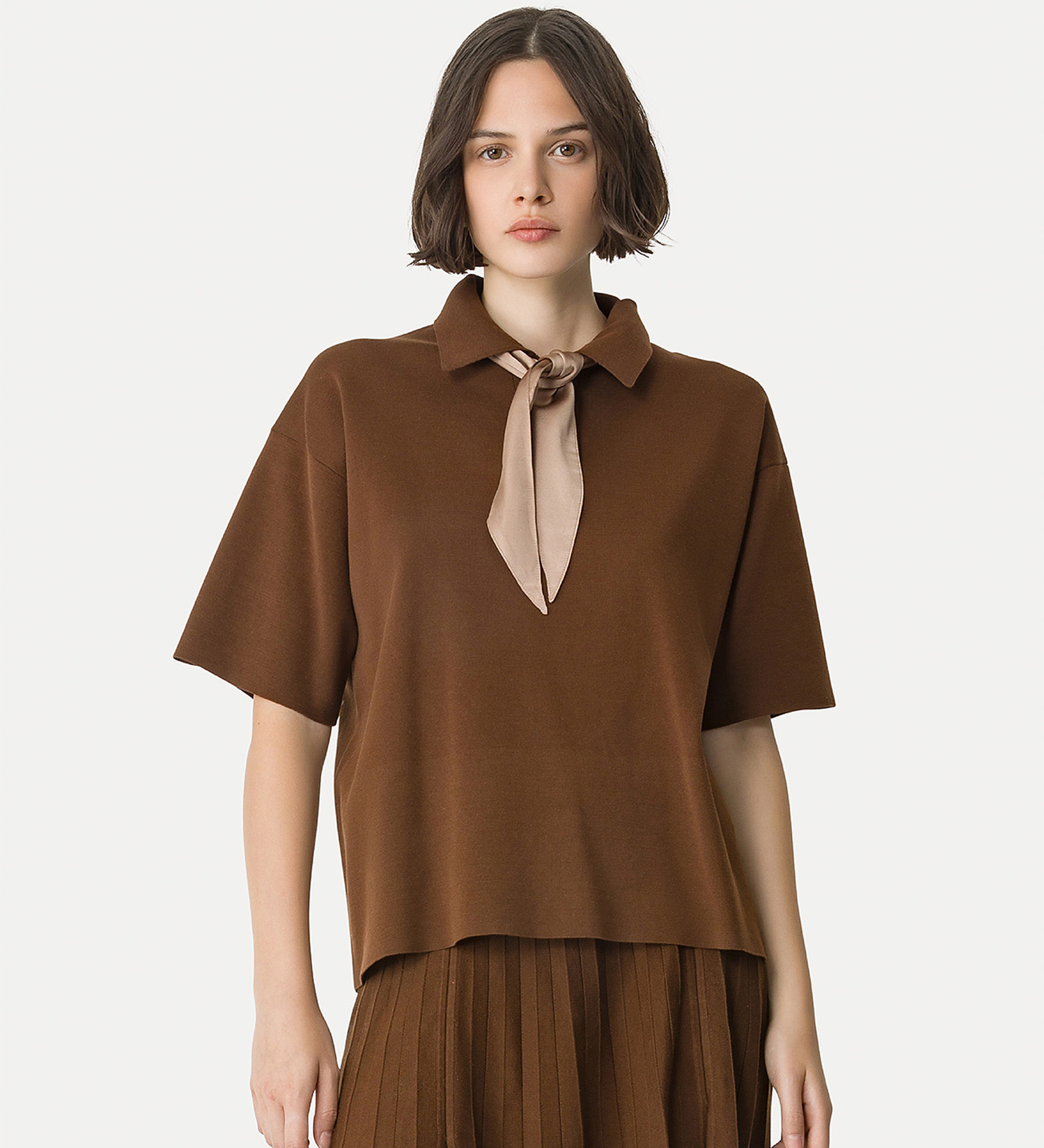 cotton polo shirt | forte_forte