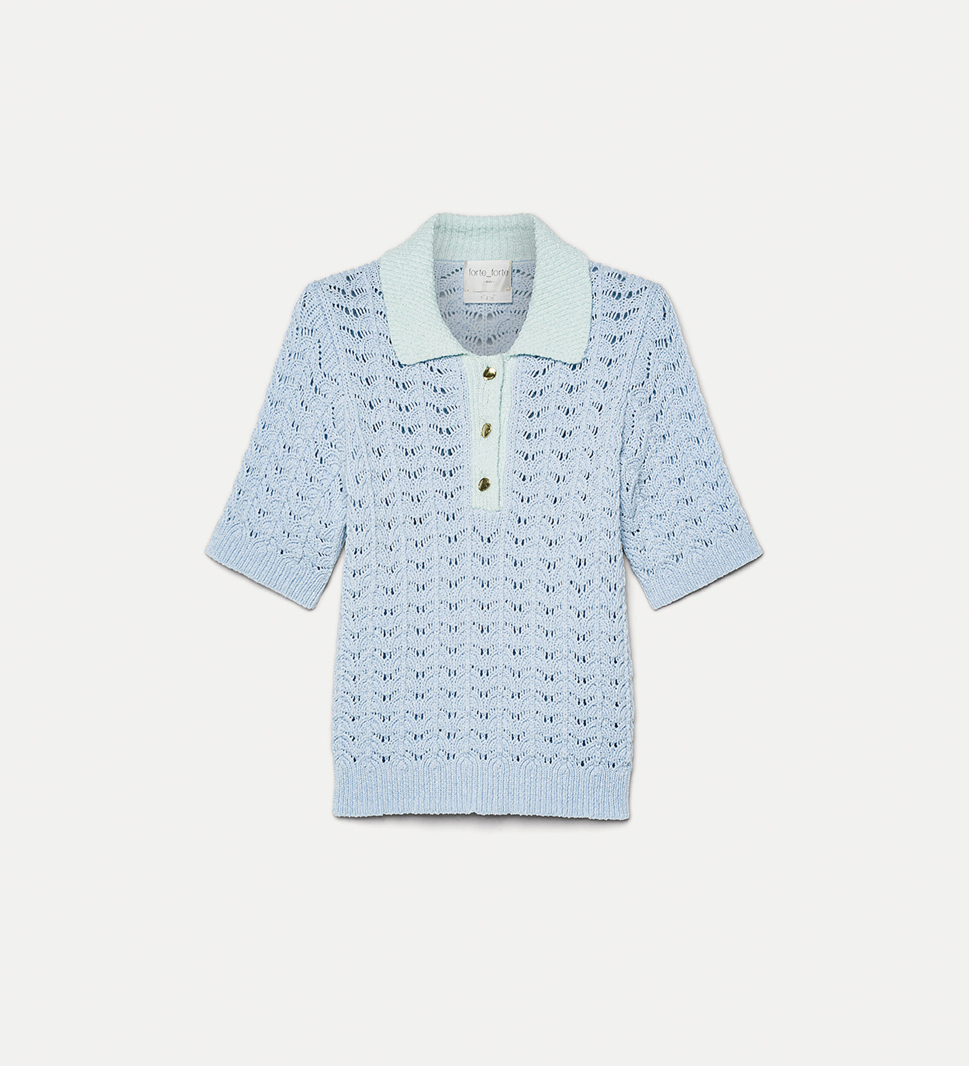 polo élégant en coton | forte_forte