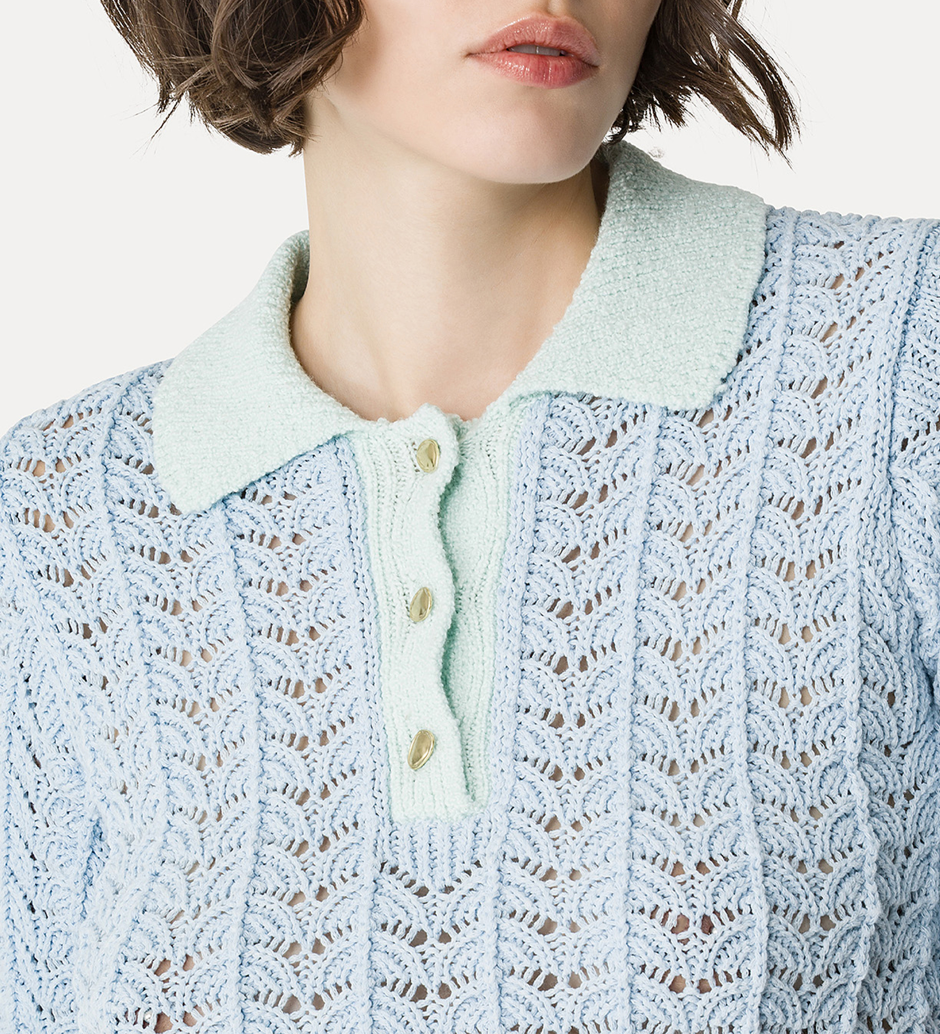 polo élégant en coton | forte_forte