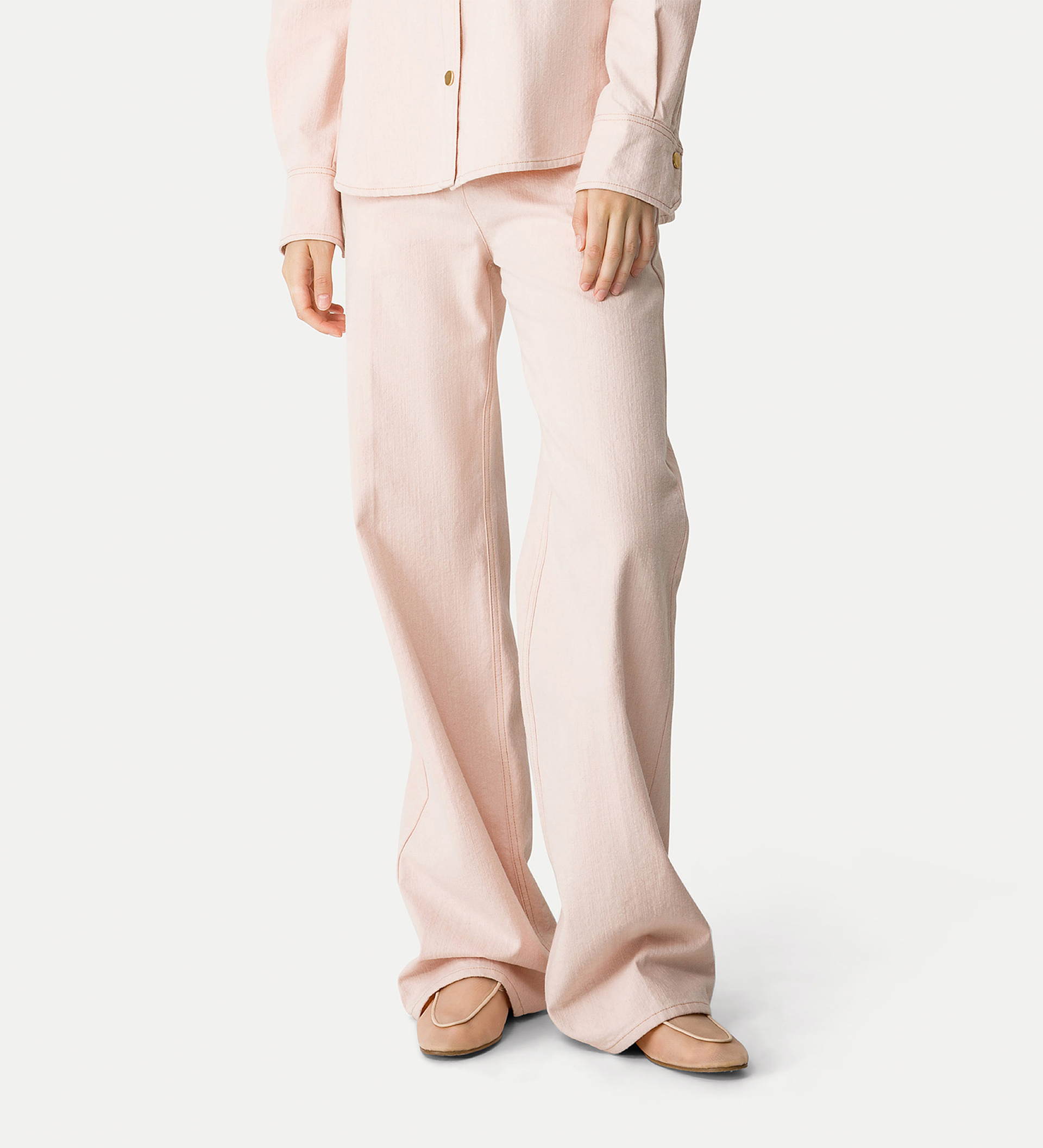 pantalon 5 poches en denim | forte_forte