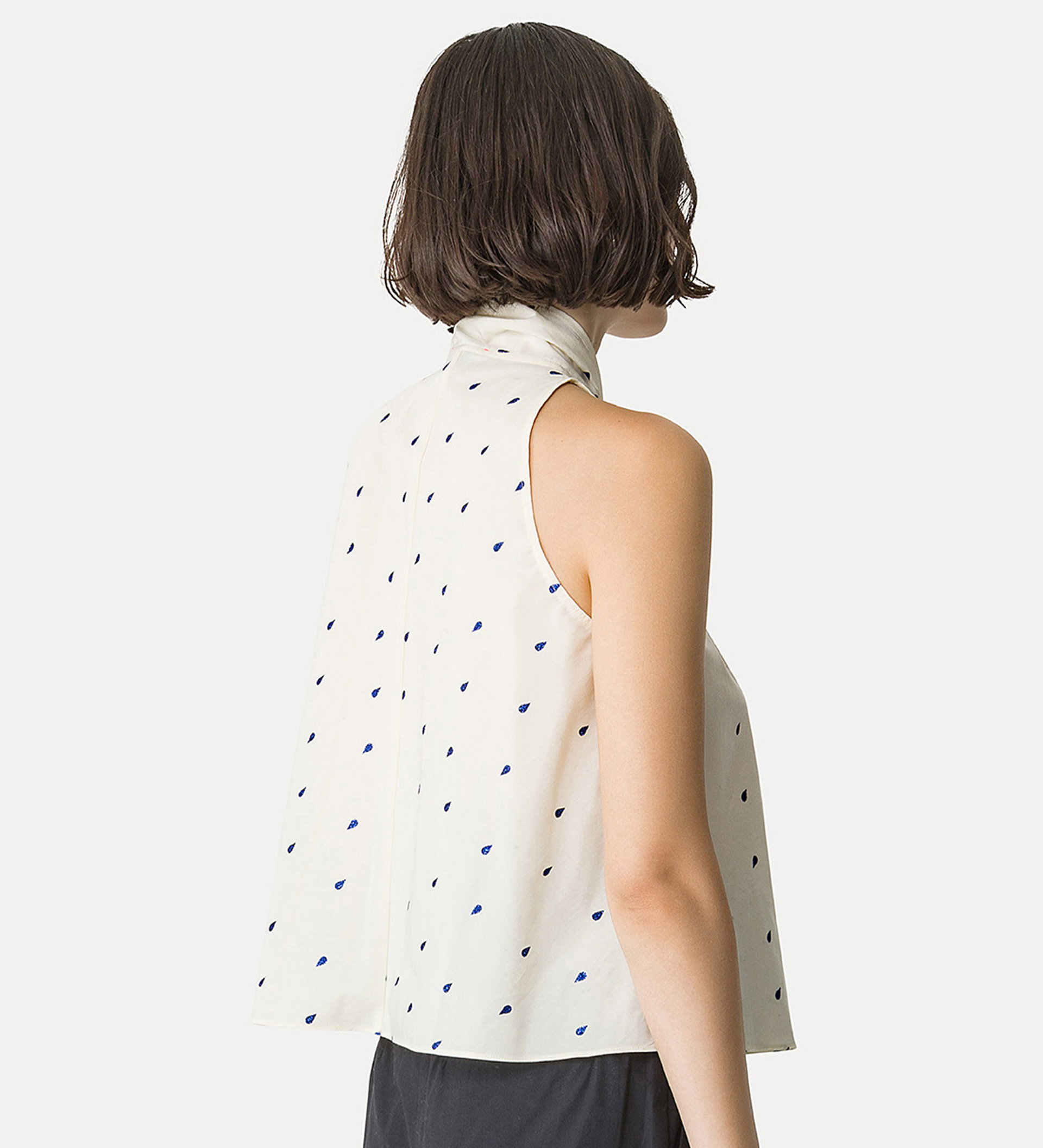 top in glitter taffeta | forte_forte