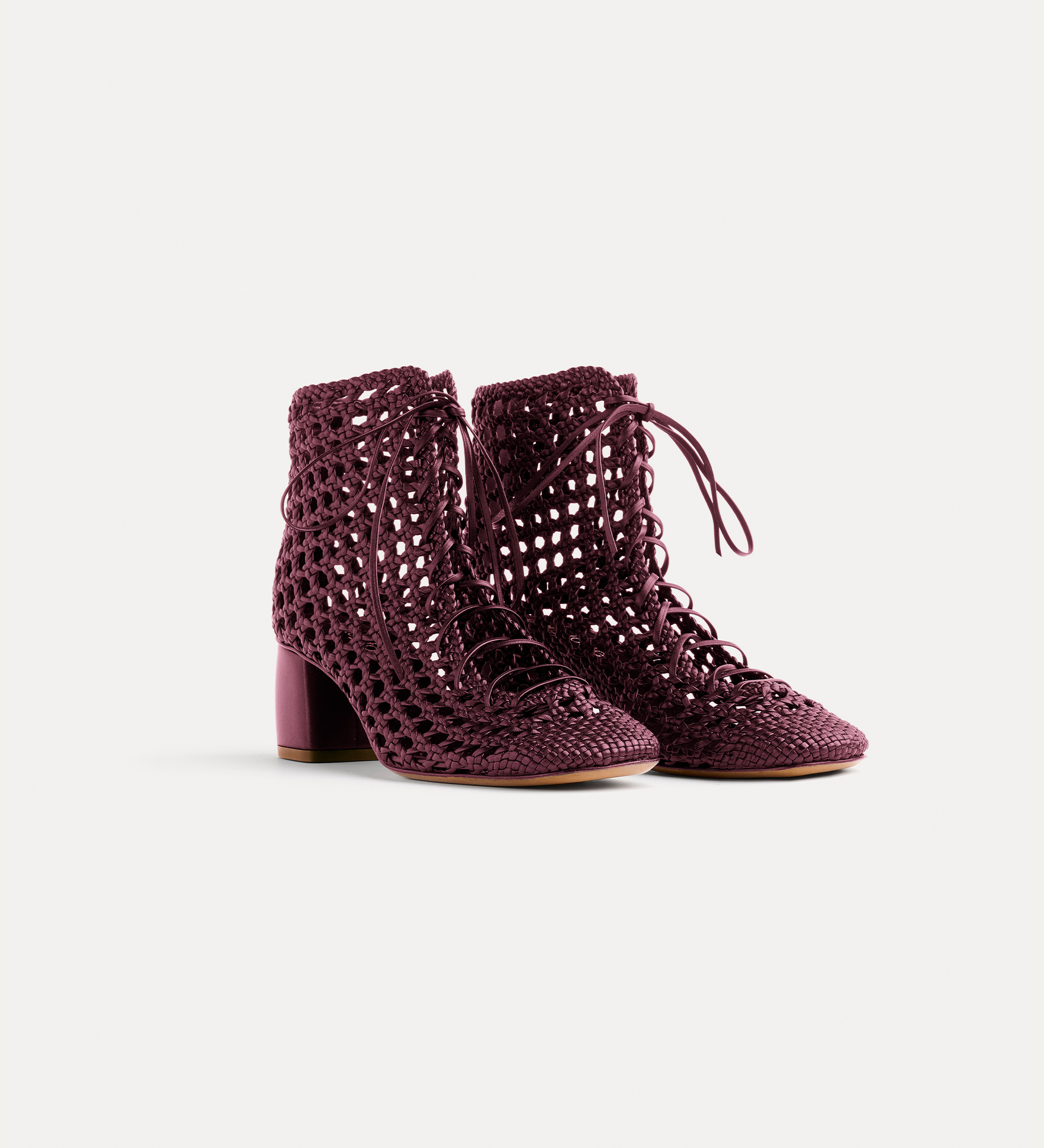 woven ankle boots “my penelope” | forte_forte
