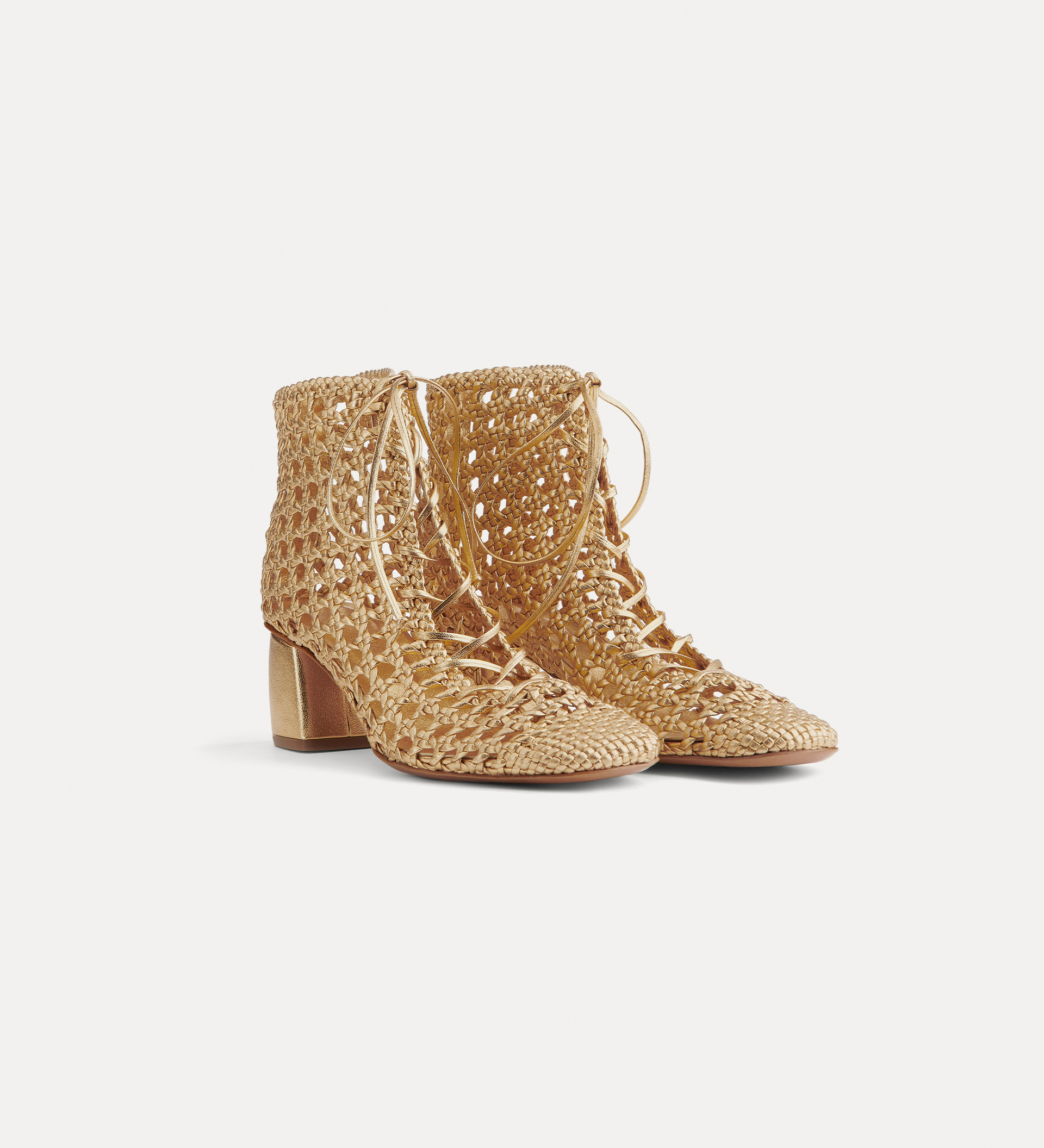 woven ankle boots “my penelope” | forte_forte