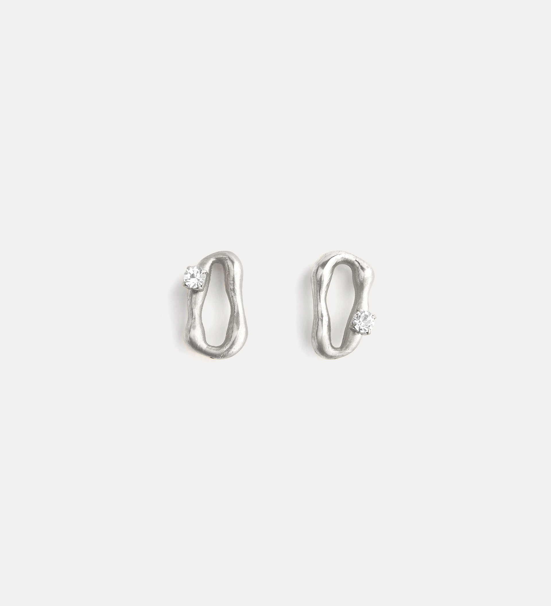 boucles d'oreille anneaux argent | forte_forte