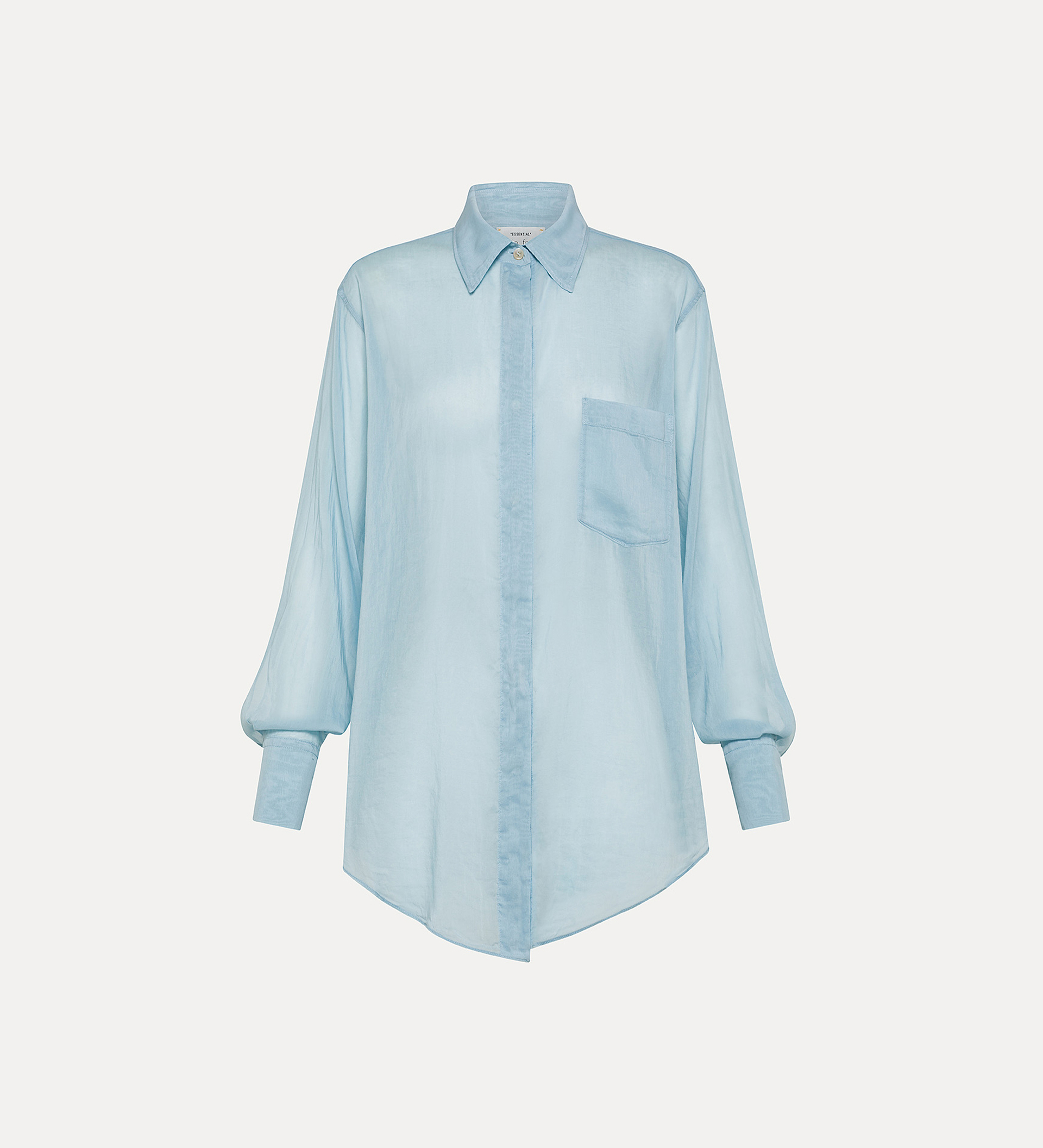 chemise oversize en voile | forte_forte