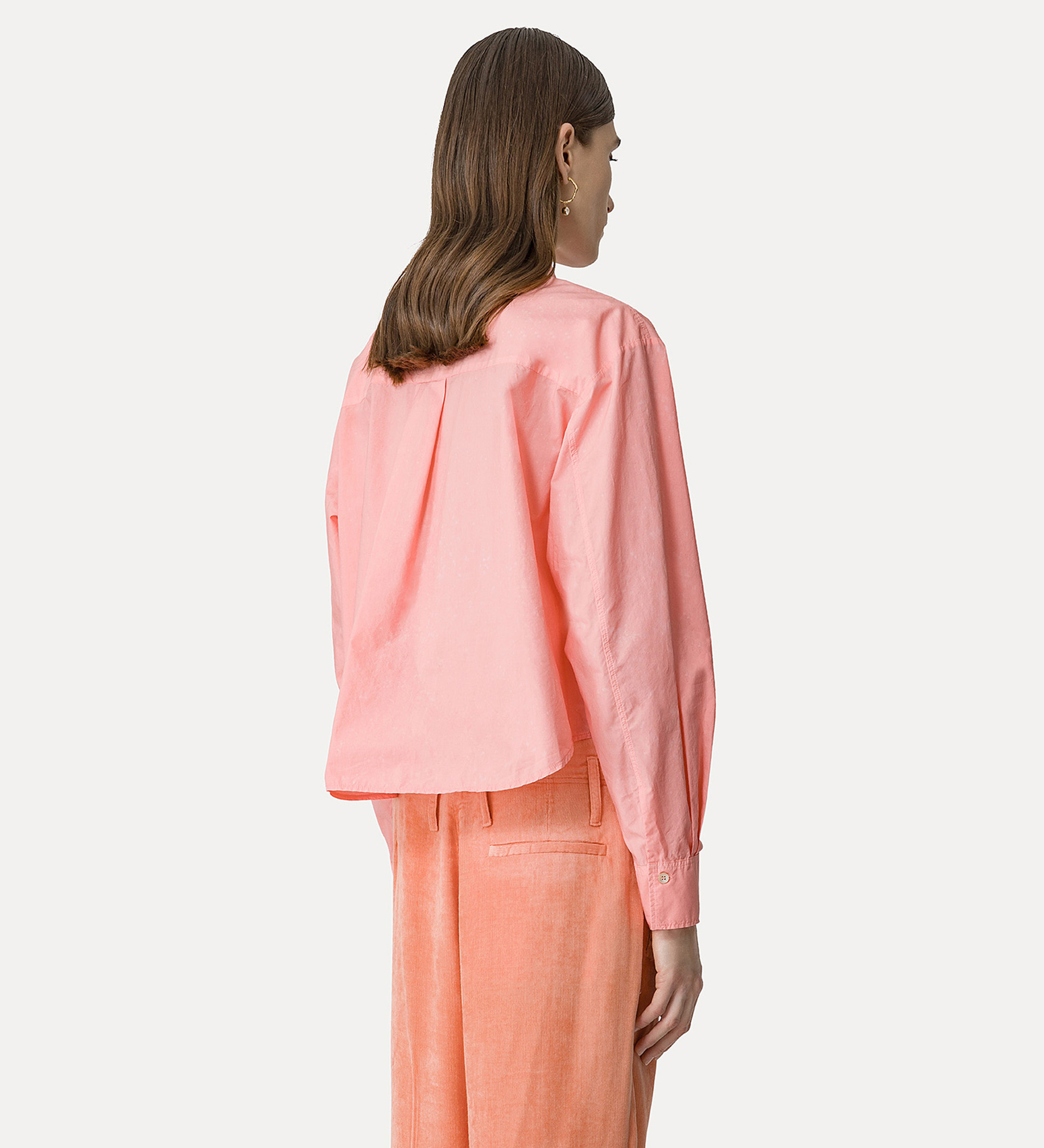 chemise boxy essential en popeline de coton BCI | forte_forte