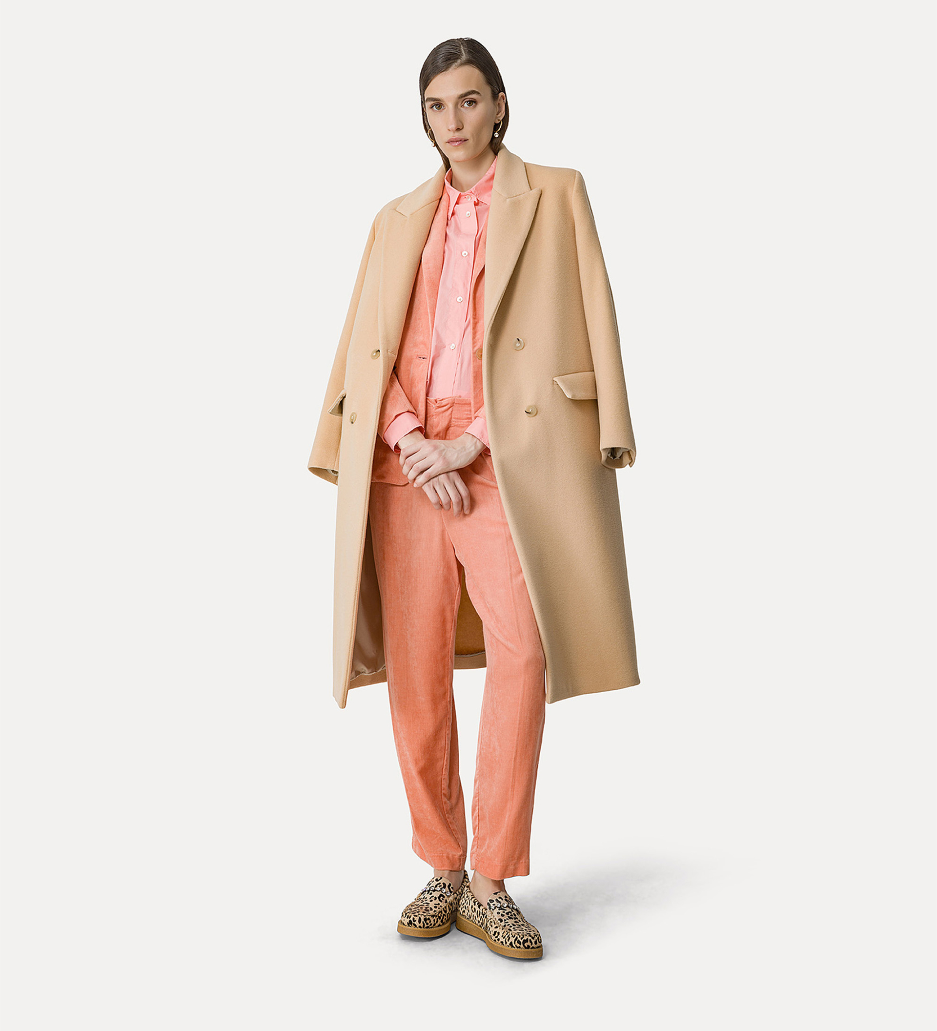 chemise boxy essential en popeline de coton BCI | forte_forte