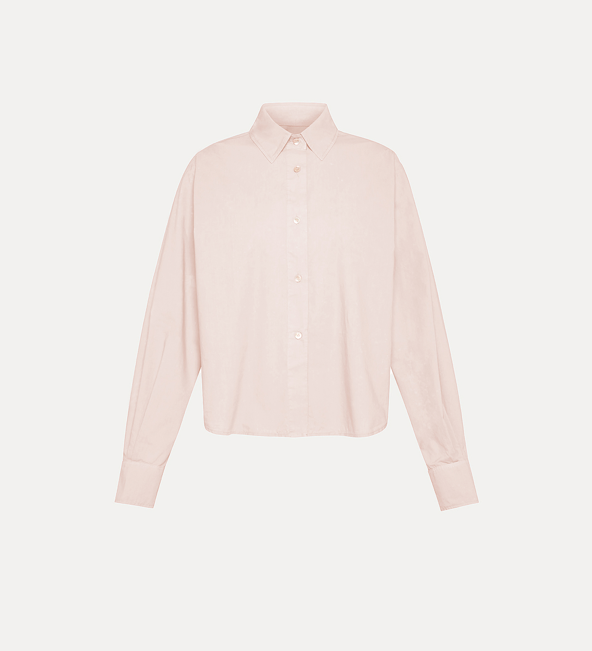 boxy–fit shirt in poplin | forte_forte