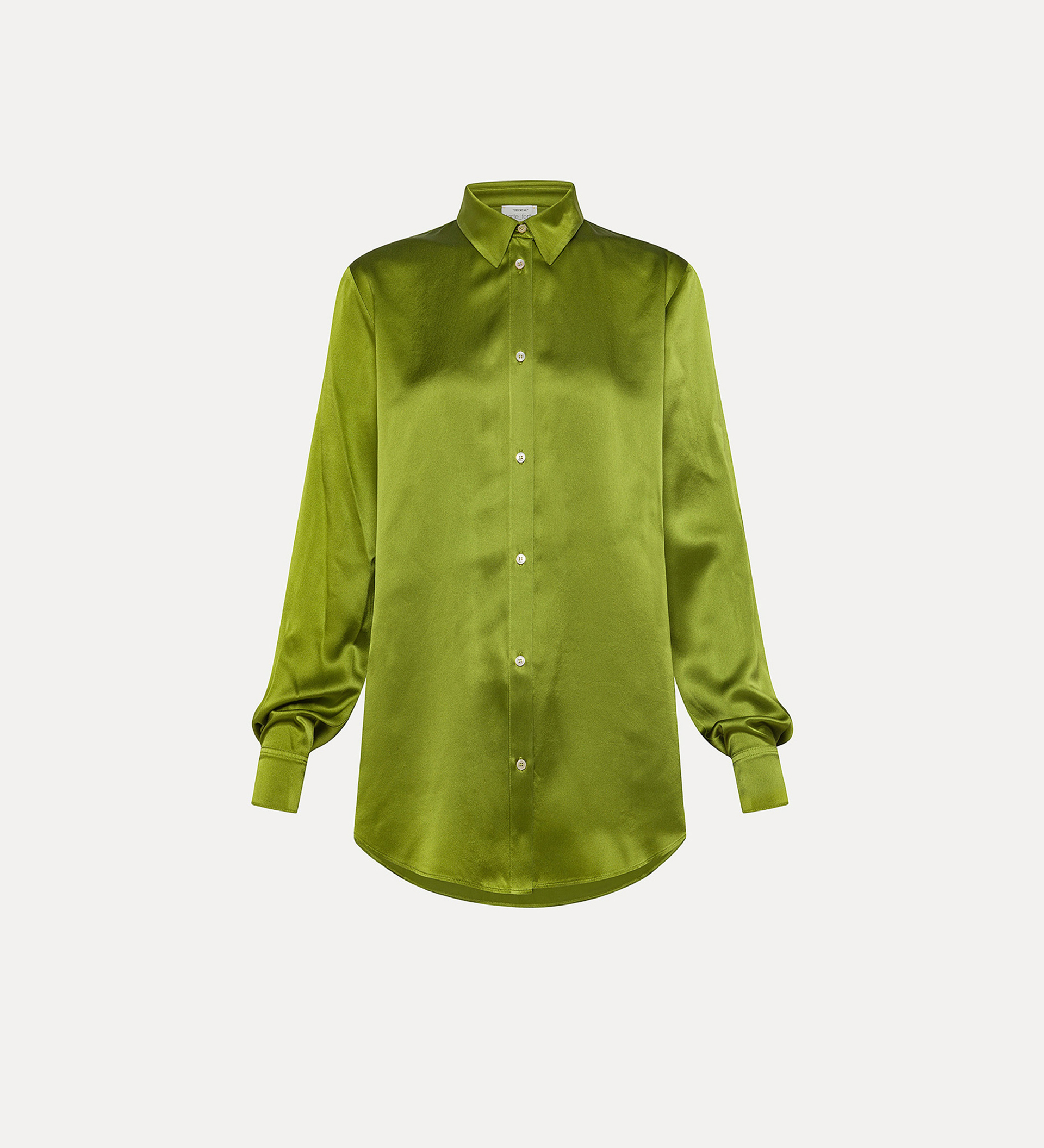 chemise essential en satin de soie | forte_forte