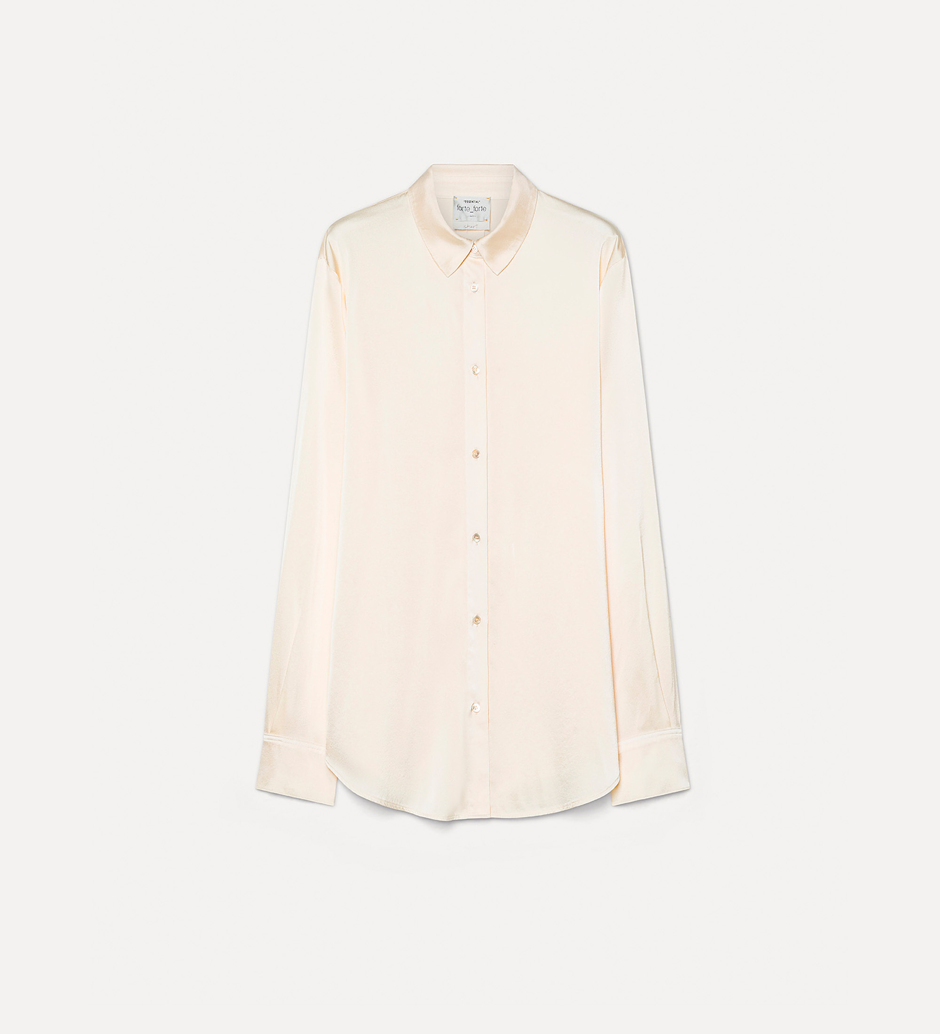 shirt in silk satin | forte_forte