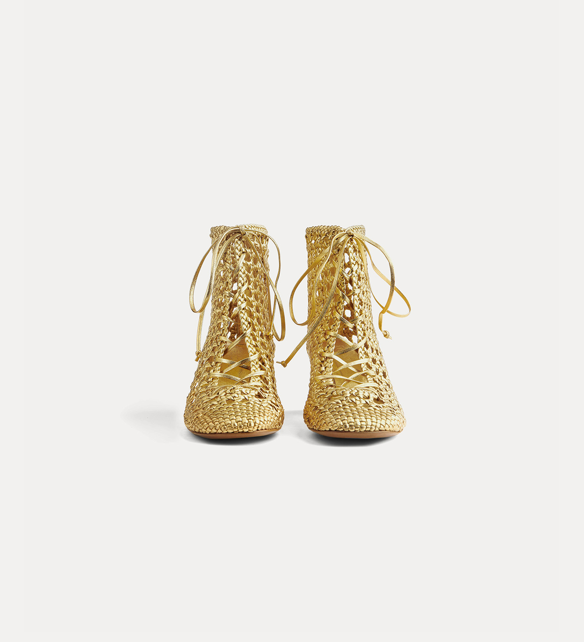 chic hand–braided ankle boot | forte_forte