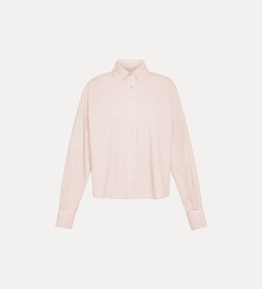 chemise à coupe boxy en popeline | forte_forte