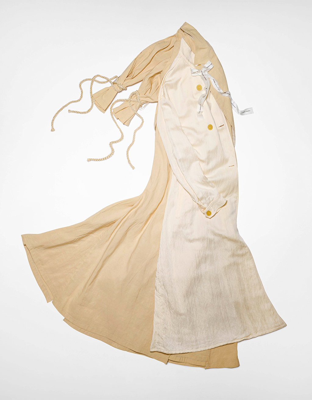 maxi trench sabbia | forte_forte